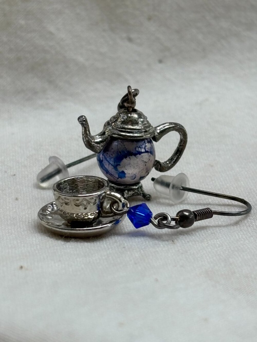 🫖 Tiny Teapot + Mug Earrings 🫖